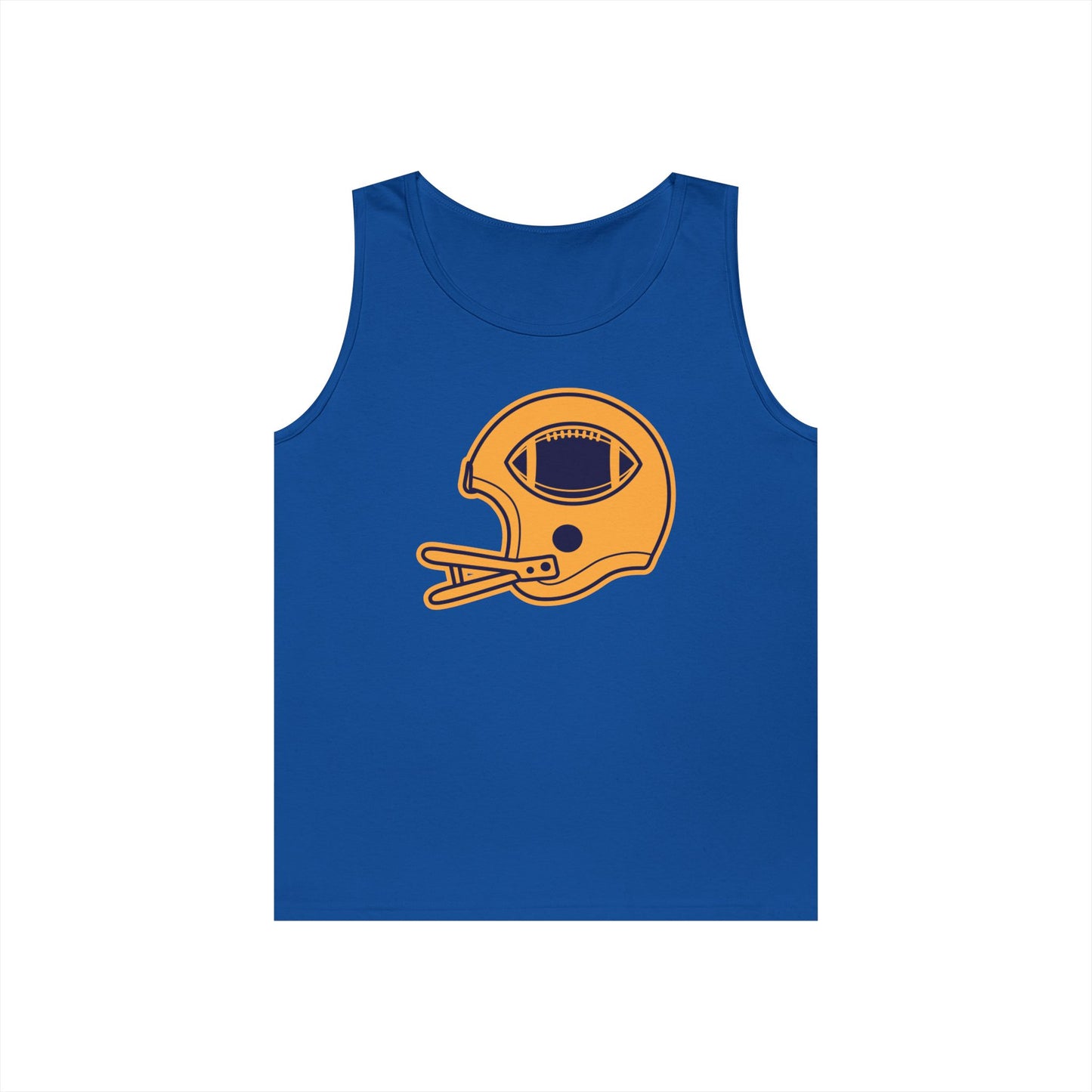 Unisex Heavy Cotton Tank Top - Football Helmet