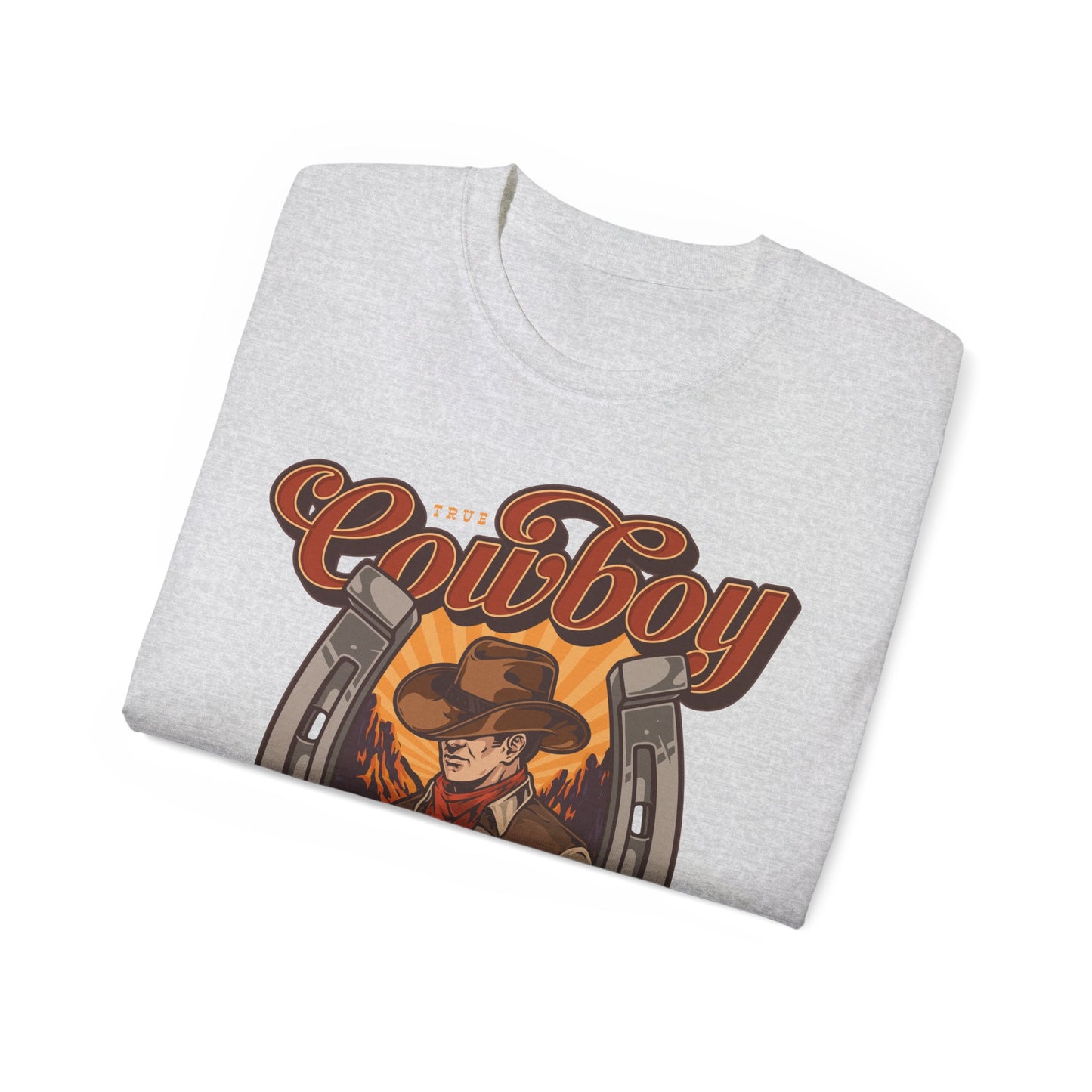 Unisex Ultra Cotton Tee - True Cowboy - Real Wild West