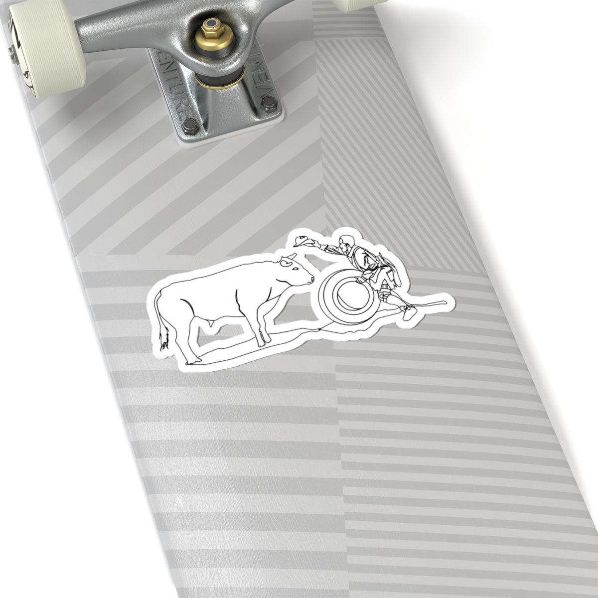 Kiss-Cut Stickers - Clown and Bull - LA