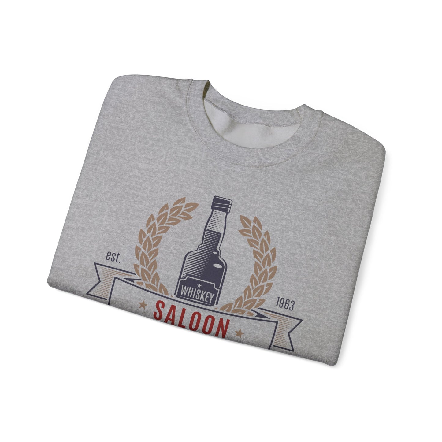 Crewneck Sweatshirt - Saloon - Whiskey