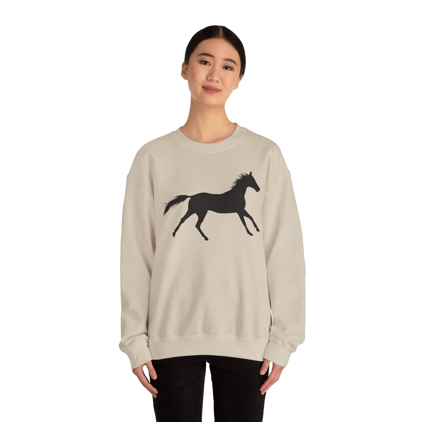 Crewneck Sweatshirt - Wild Horse - Running X 300