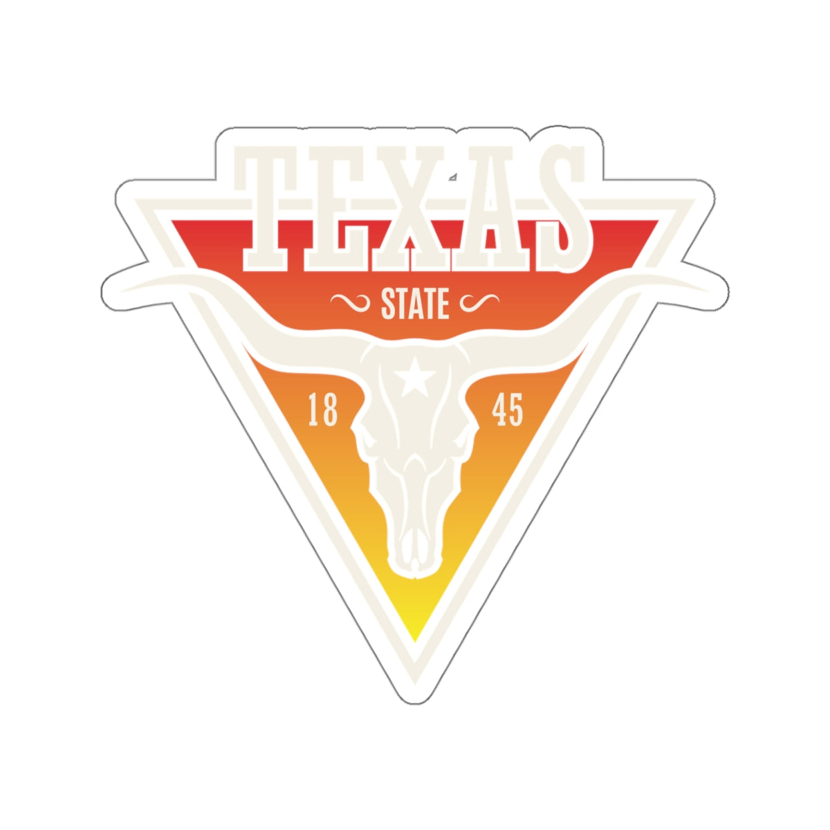 Die-cut stickers - Texas State