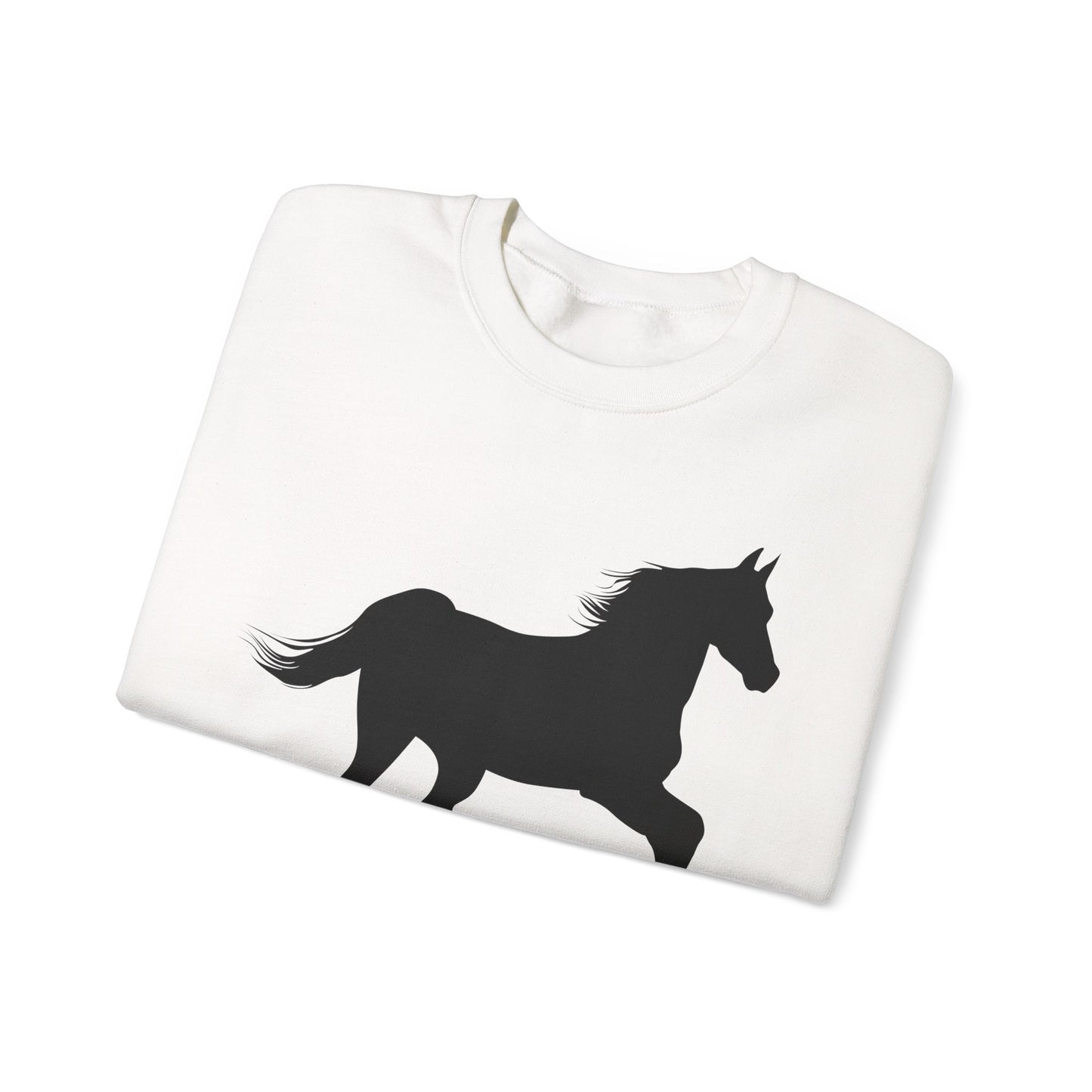 Crewneck Sweatshirt - Wild Horse - Prancing X 300