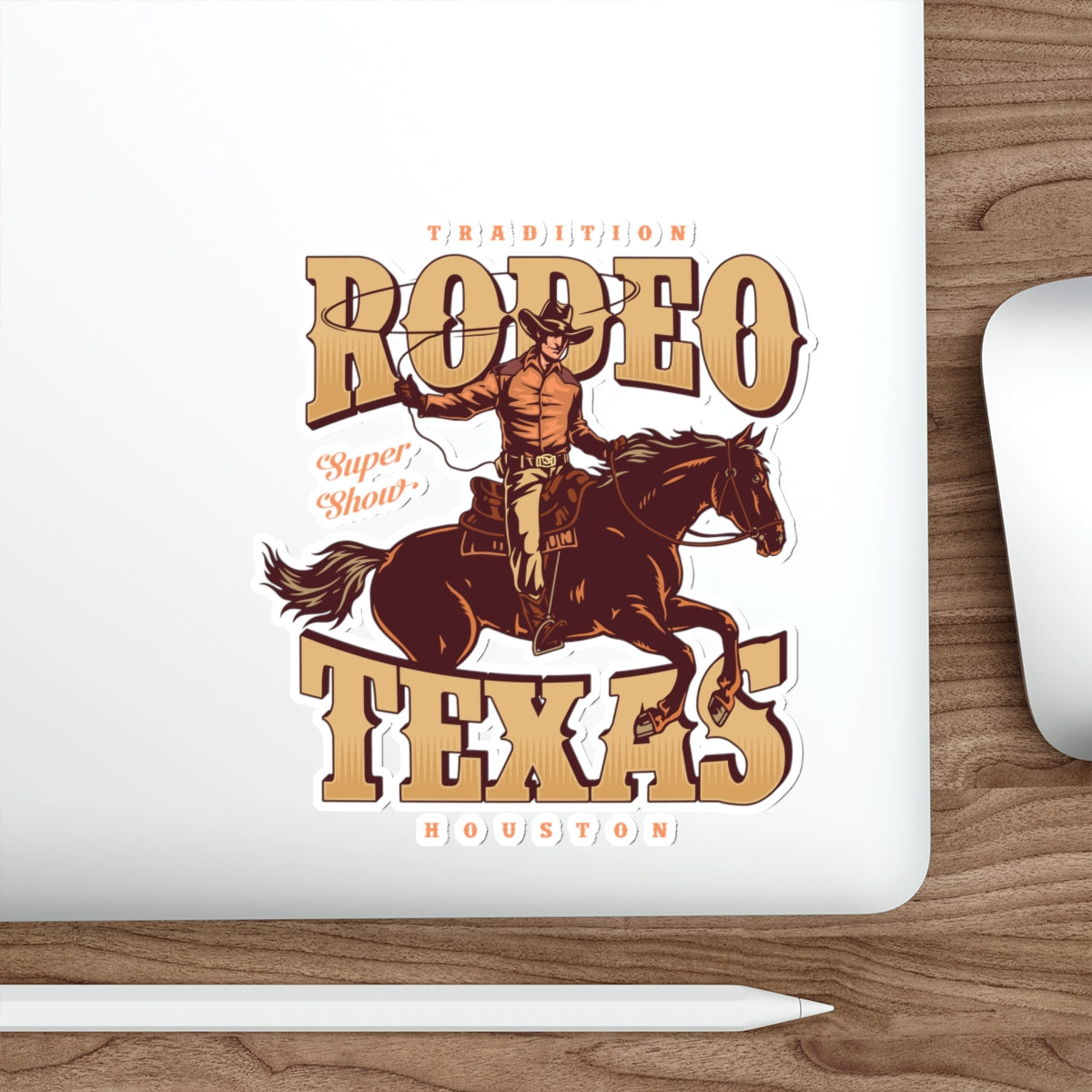 Die-cut stickers - Tradition Rodeo Super Show - Houston, Texas