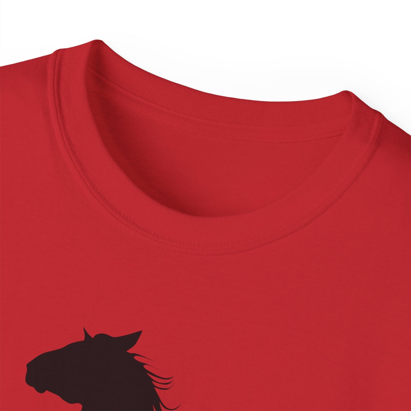 Unisex Ultra Cotton Tee - Wild Horse - Standing 2 Feet X 300