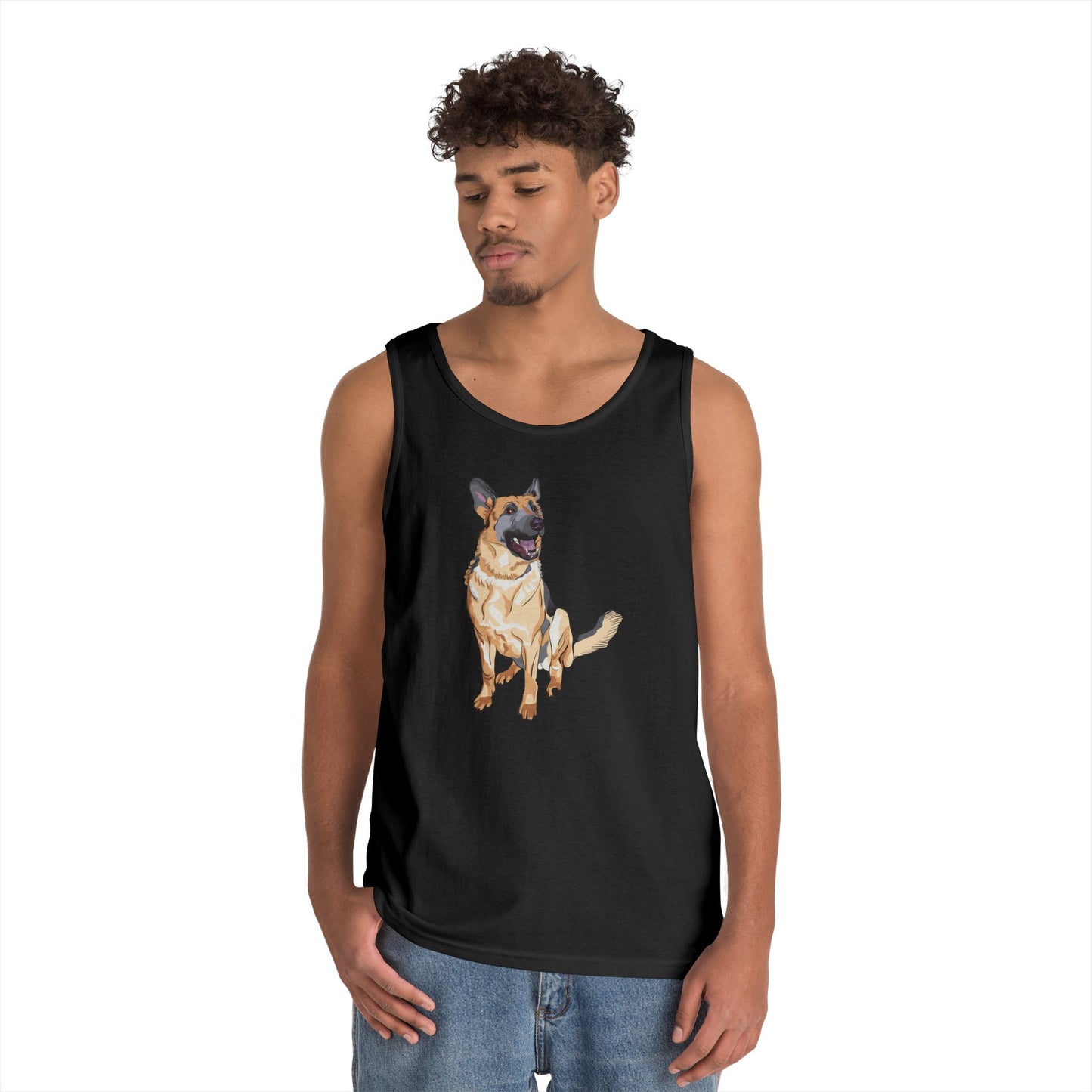 Unisex Heavy Cotton Tank Top - Cowboys Friend - Duke