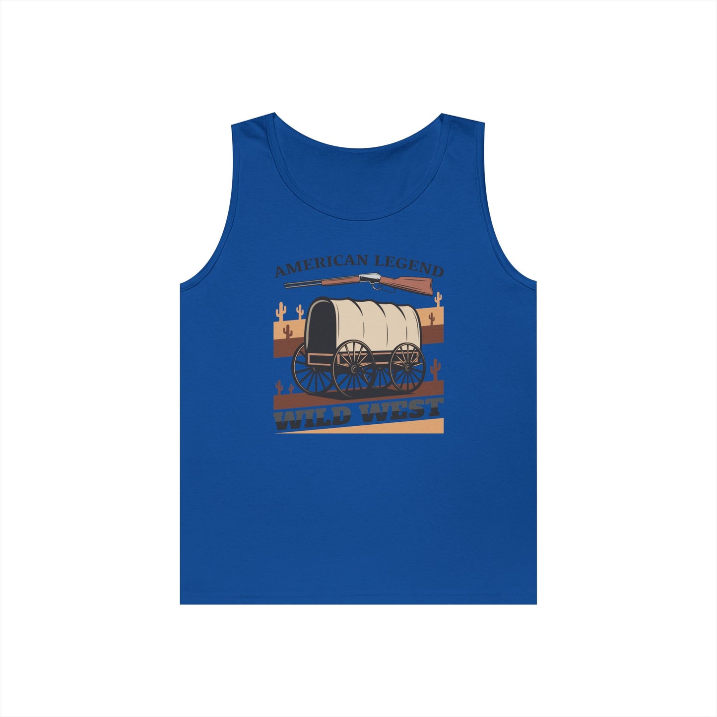Unisex Heavy Cotton Tank Top - American Legend - Wild West