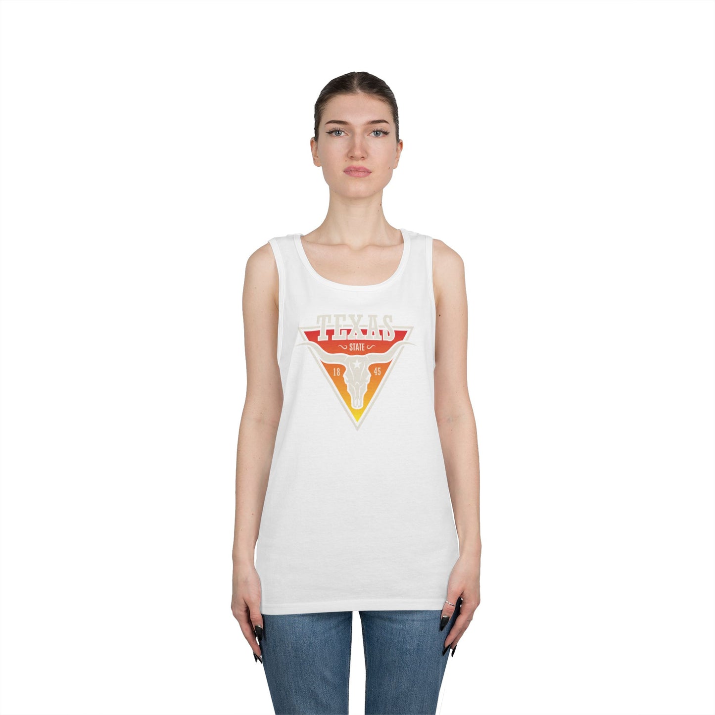 Unisex Heavy Cotton Tank Top - Texas State