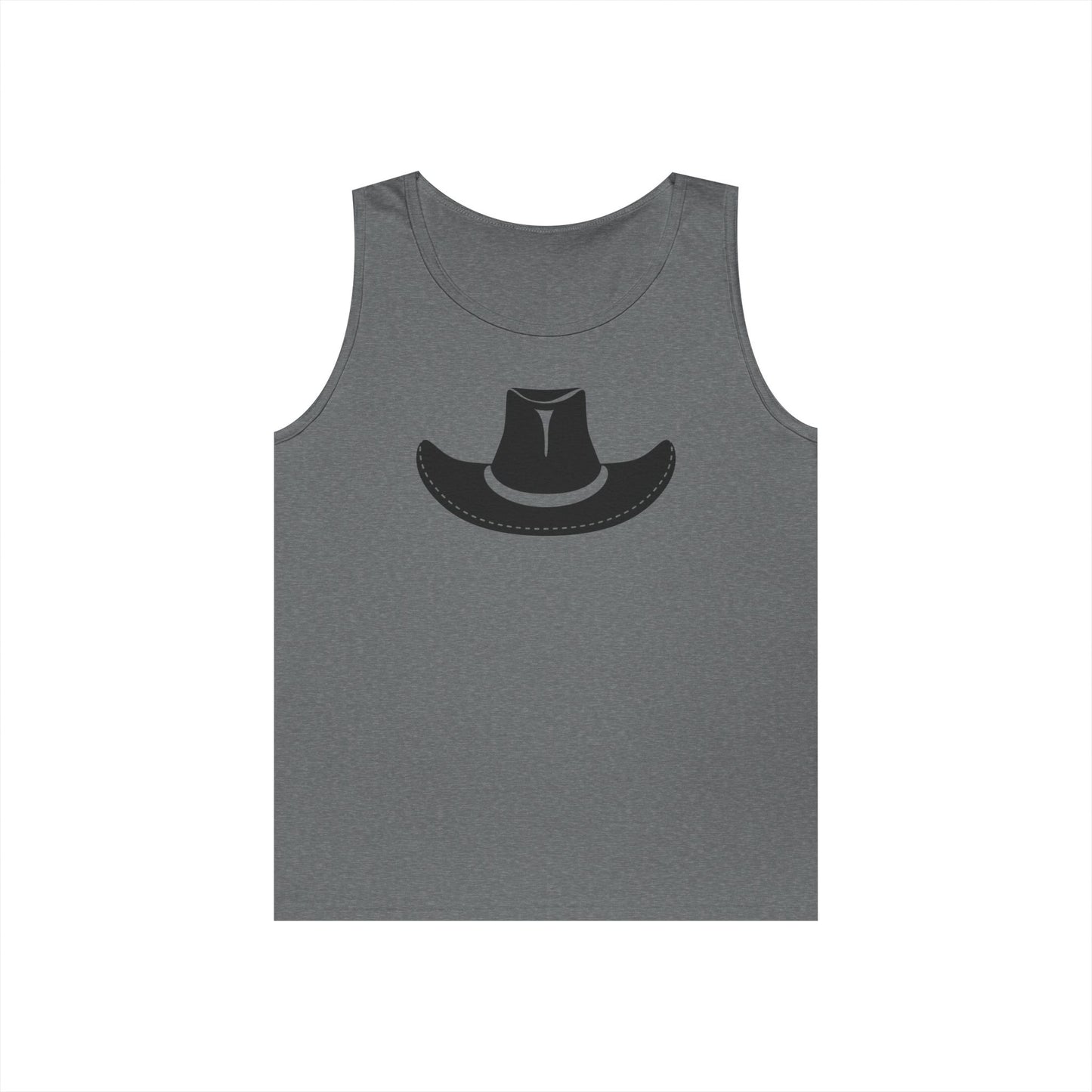 Unisex Heavy Cotton Tank Top - Cowboy Hat - Forward X 300