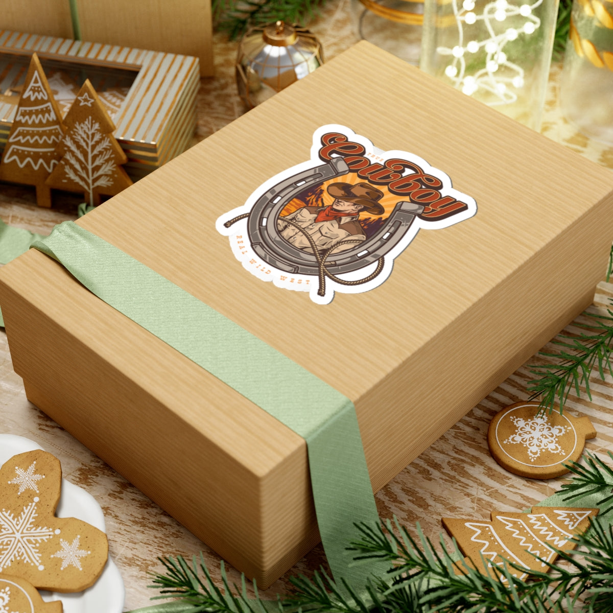 Kiss-Cut Stickers - True Cowboy - Real Wild West