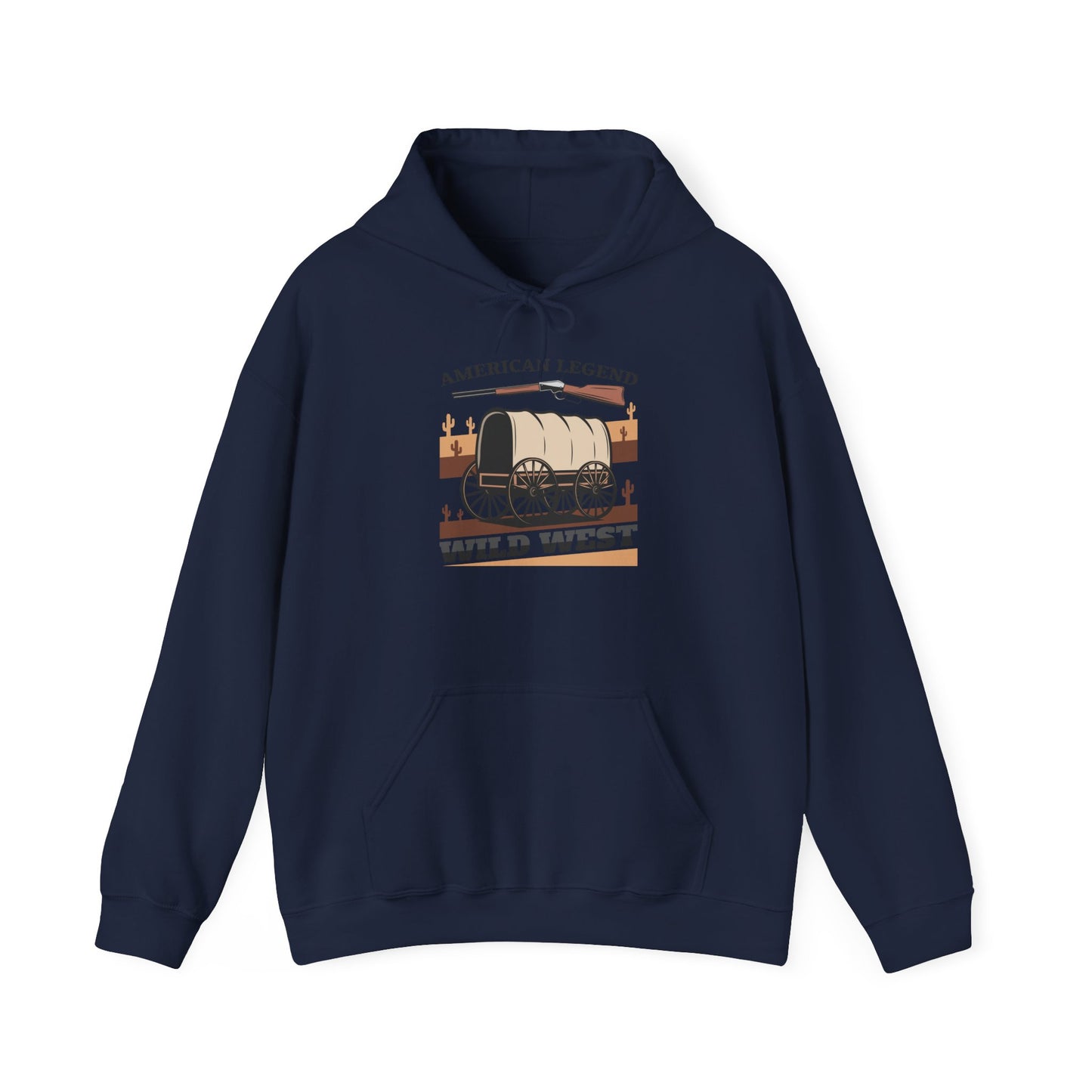 Unisex Hoodie - American Legend - Wild West