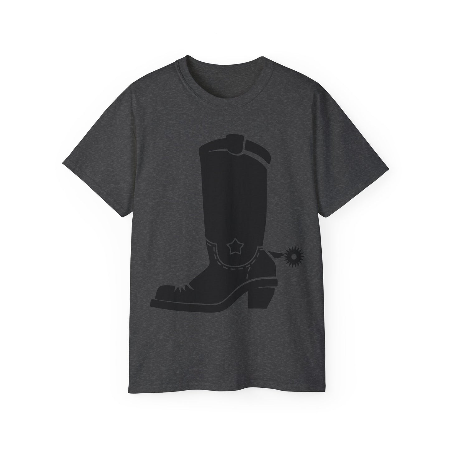 Unisex Ultra Cotton Tee - Western Boot with Spur X 300