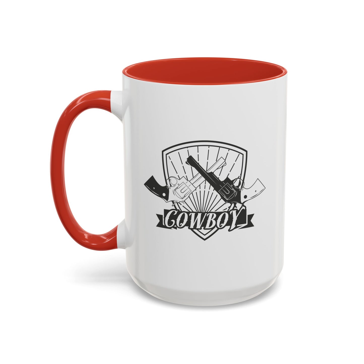 Accent Coffee Mug (11, 15oz) - Cowboy Rifles