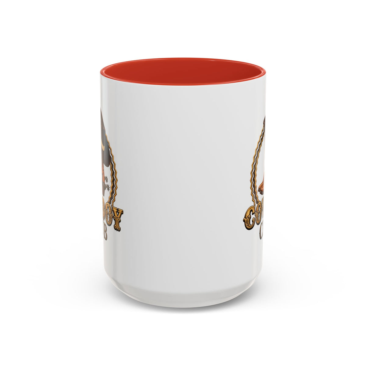 Accent Coffee Mug (11, 15oz) - Cowboys - Cowboy Club - Color - 3D Transparent