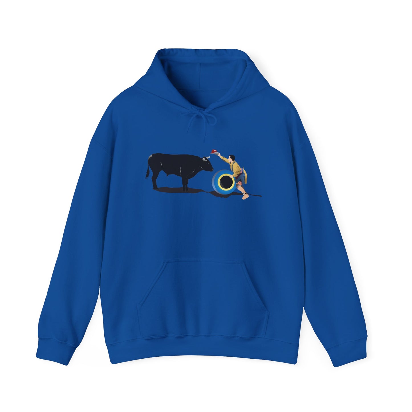 Unisex Hoodie - Clown and Bull