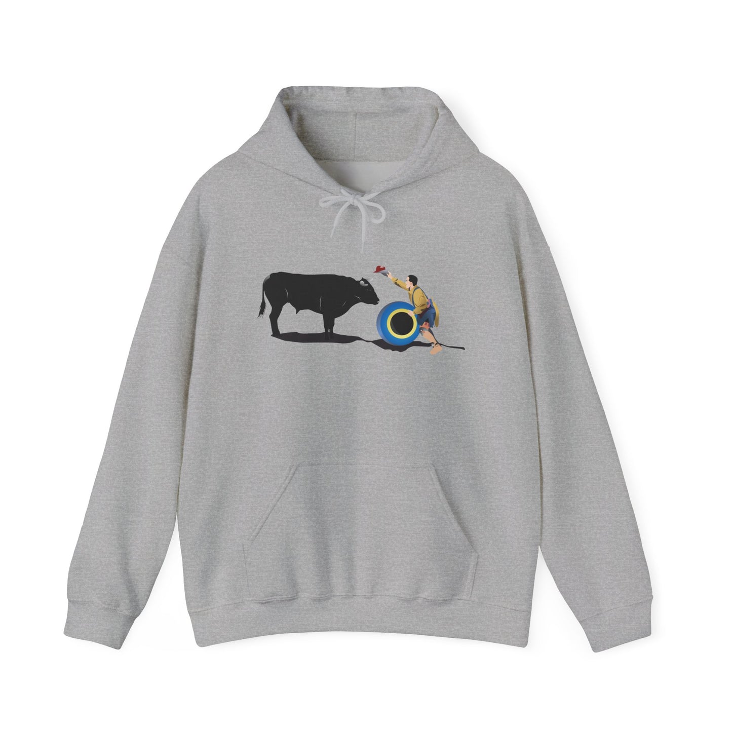 Unisex Hoodie - Clown and Bull