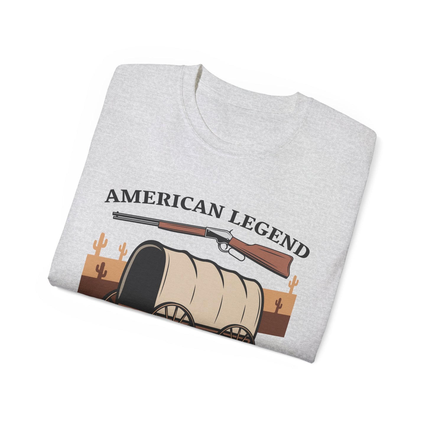 Unisex Ultra Cotton Tee - American Legend - Wild West