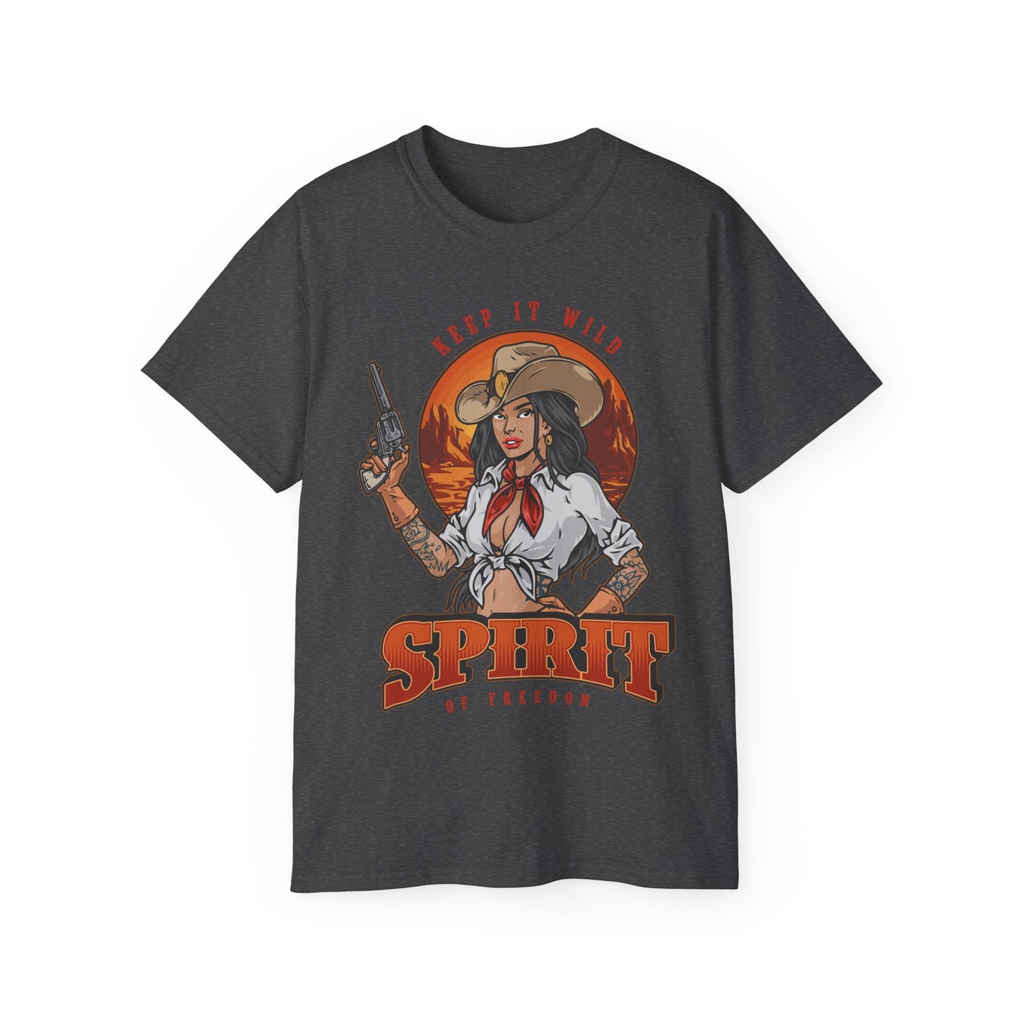Unisex Ultra Cotton Tee - Keep It Wild - Spirit of Freedom