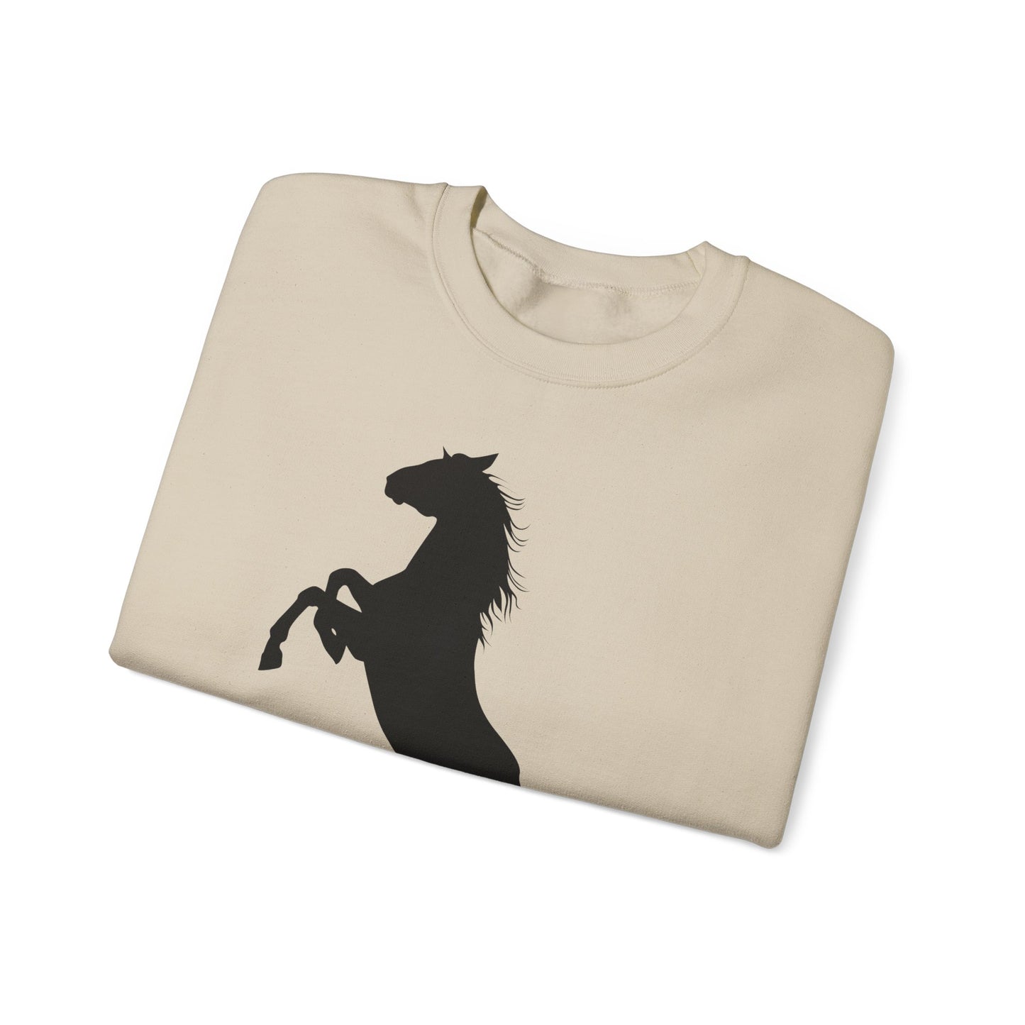Crewneck Sweatshirt - Wild Horse - Standing 2 Feet X 300