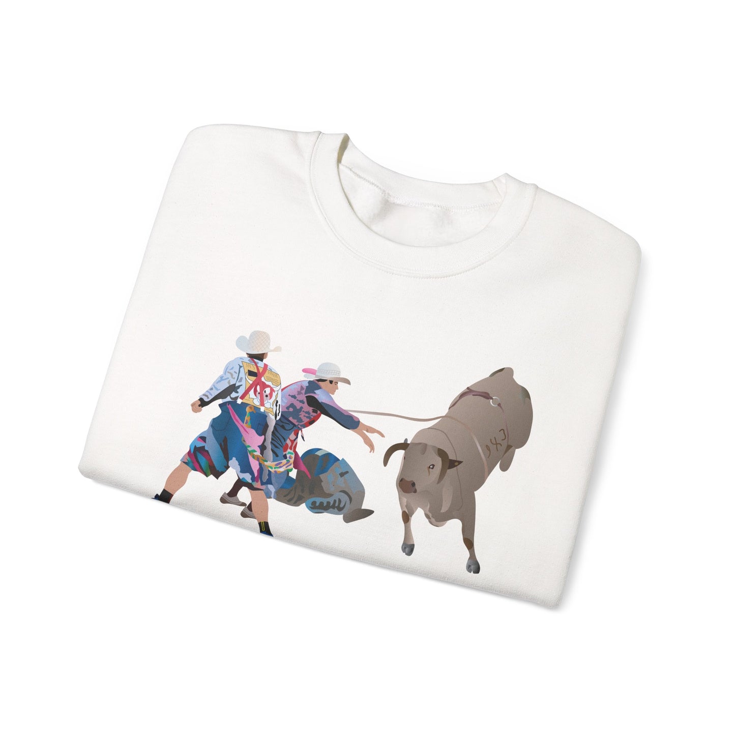 Crewneck Sweatshirt - Clowns and Bull