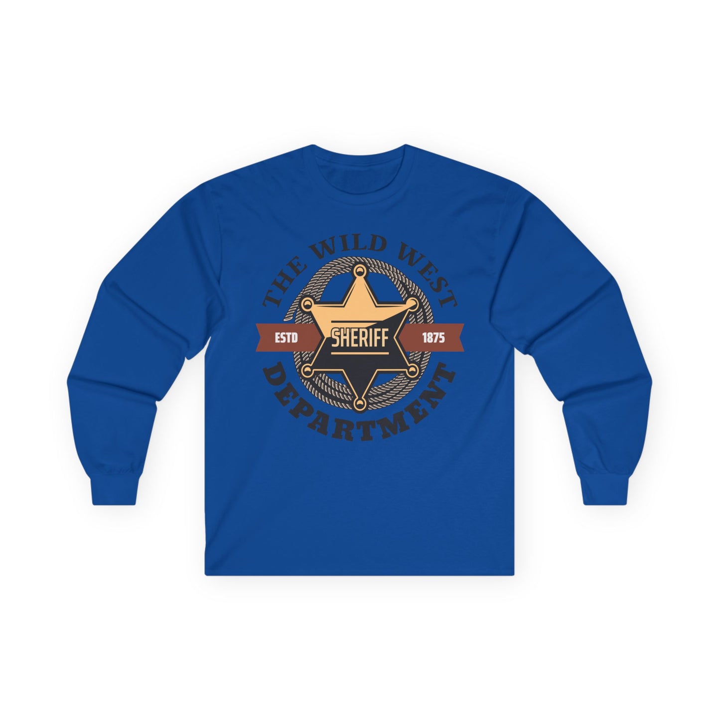 Unisex Ultra Cotton Long Sleeve Tee - Sheriff Depart