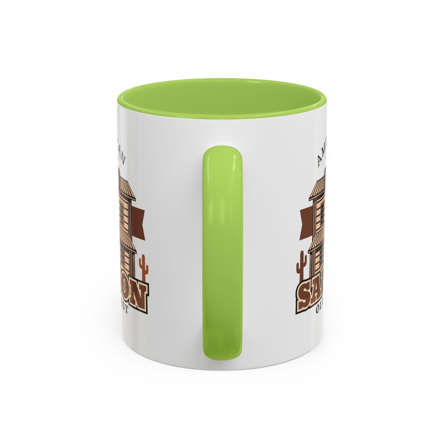 Accent Coffee Mug (11, 15oz) - American Cowboy - Saloon - Wild West
