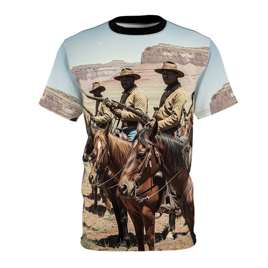All Over Print Tee - 9th Cavalry Regiment 'Buffalo Soldiers' Scouting Mission