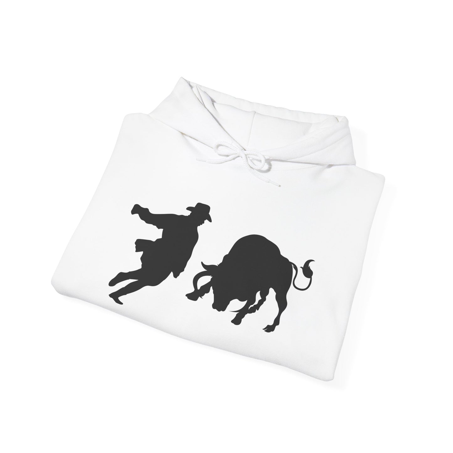 Unisex Hoodie - Clown and Bull - Silhouette