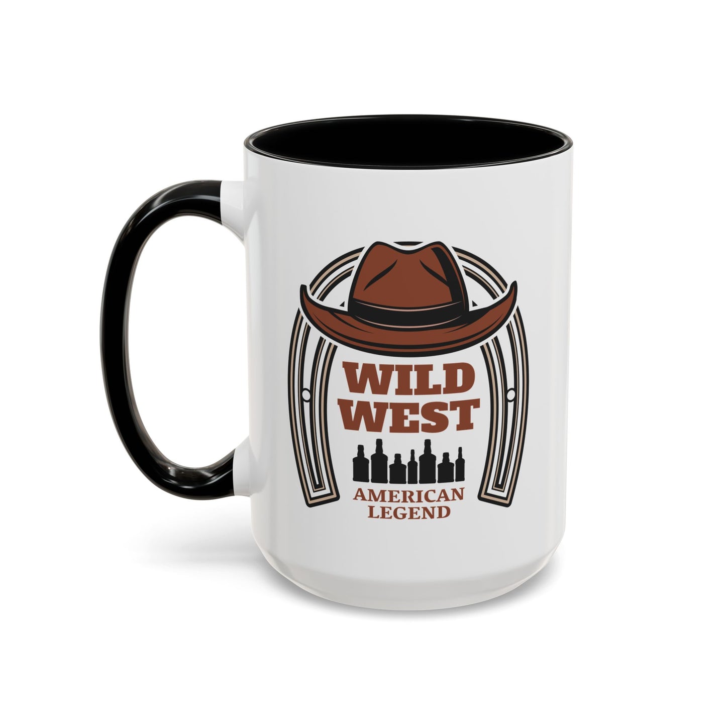 Accent Coffee Mug (11, 15oz) - Wild West - American Legend