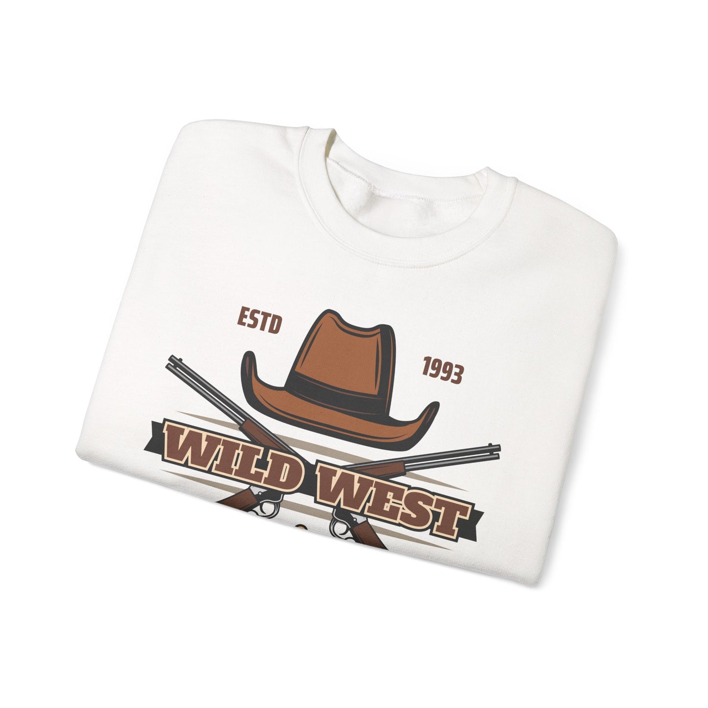 Crewneck Sweatshirt - Wild West - Sheriff