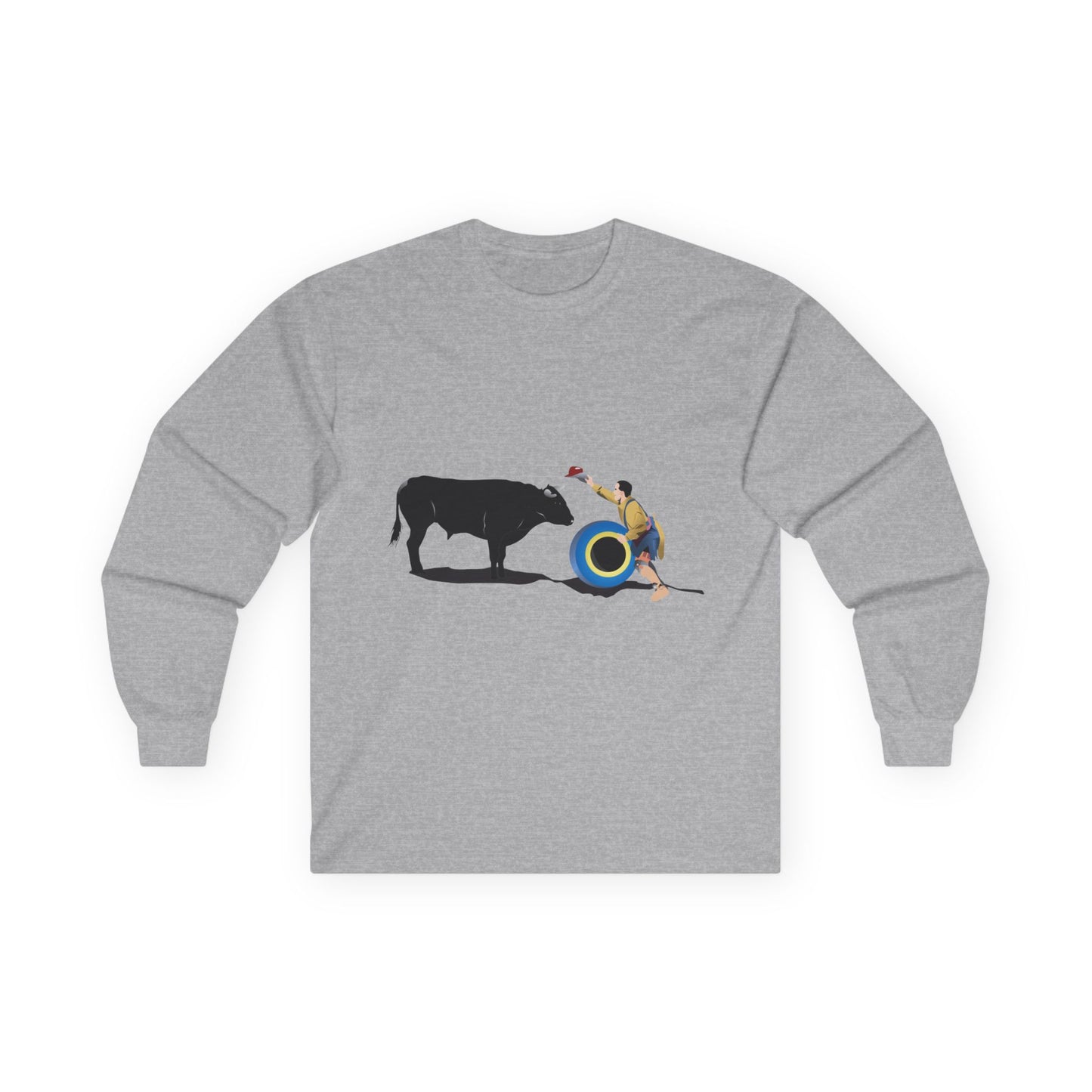 Unisex Ultra Cotton Long Sleeve Tee - Clown and Bull