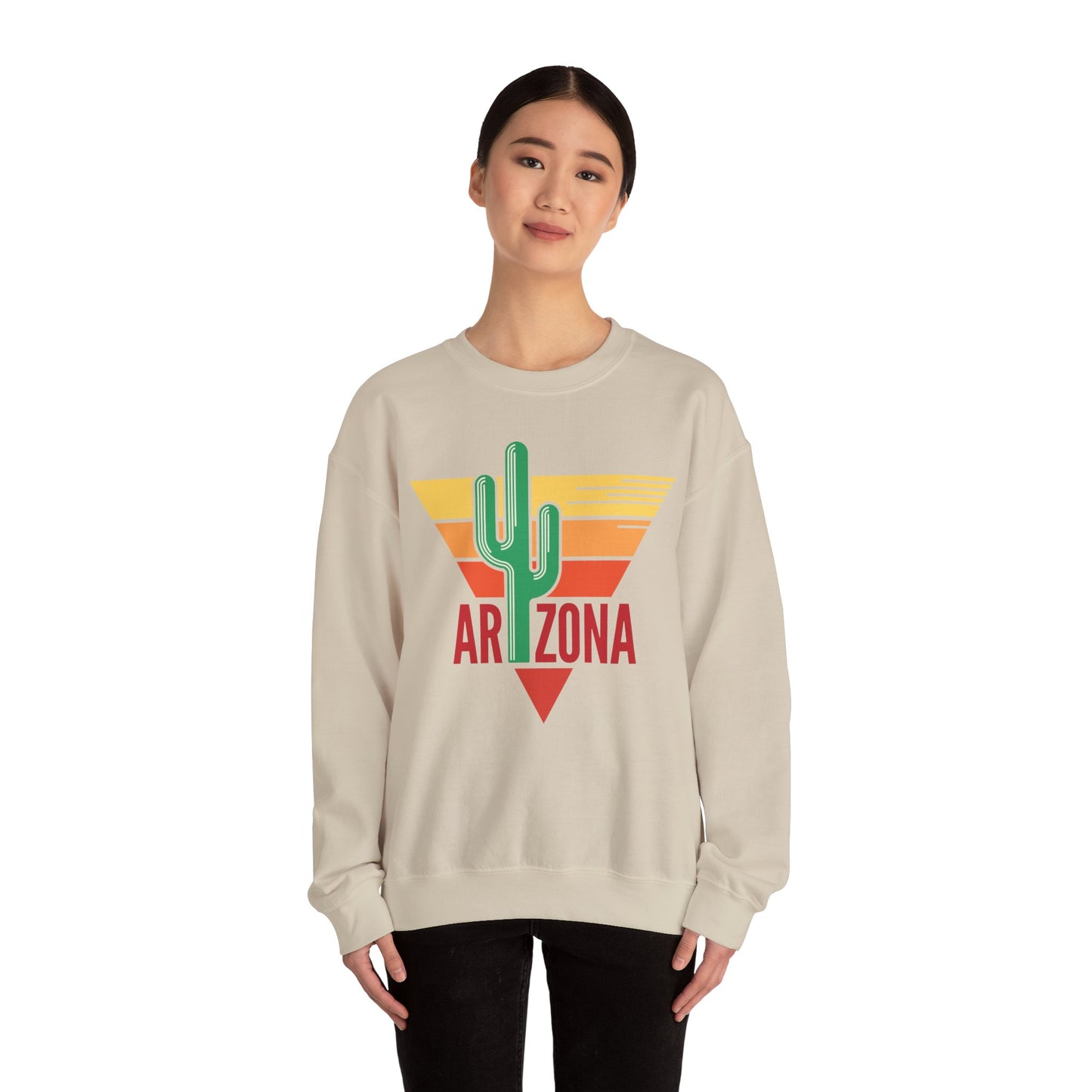 Crewneck Sweatshirt - Arizona - Red