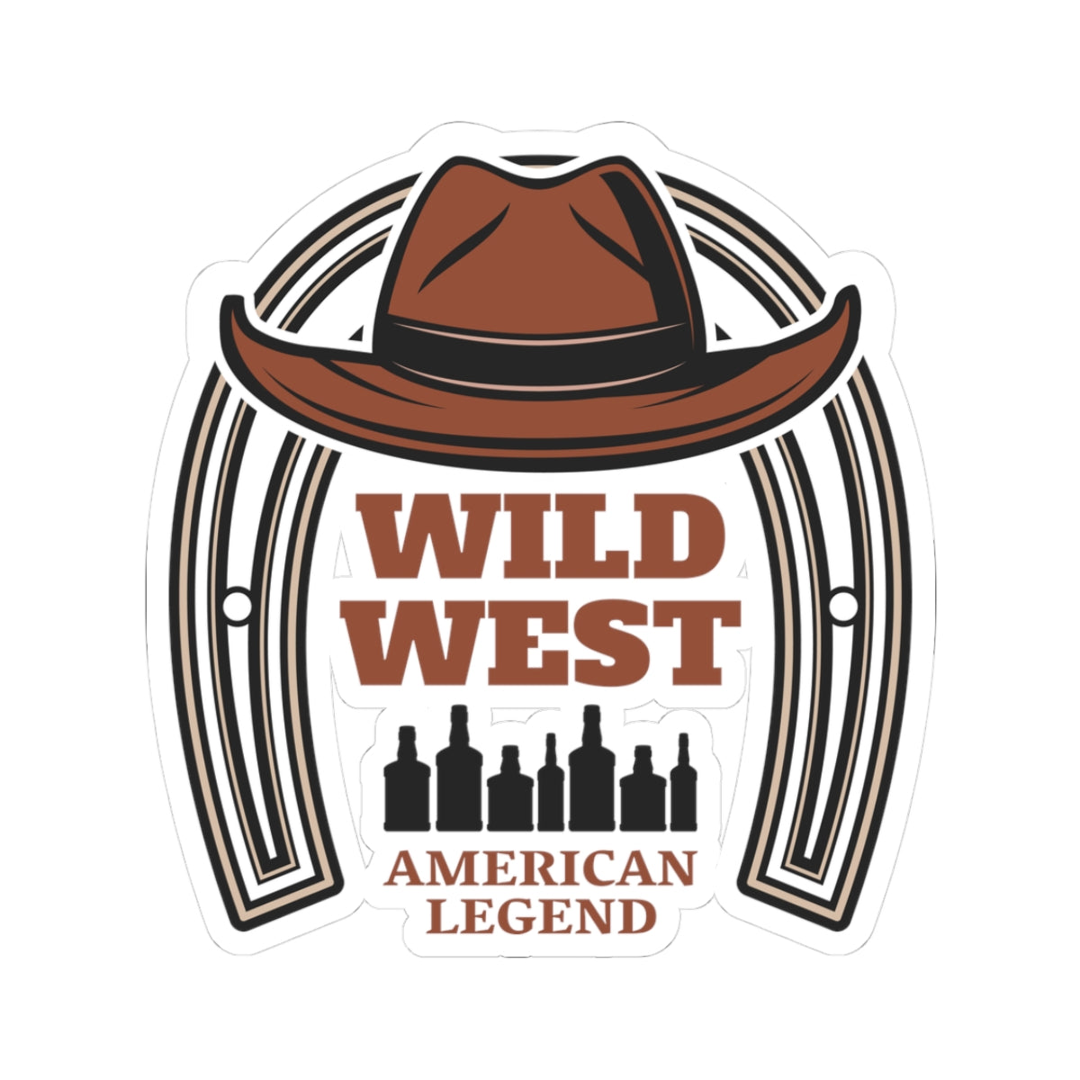 Kiss-Cut Stickers - Wild West - American Legend