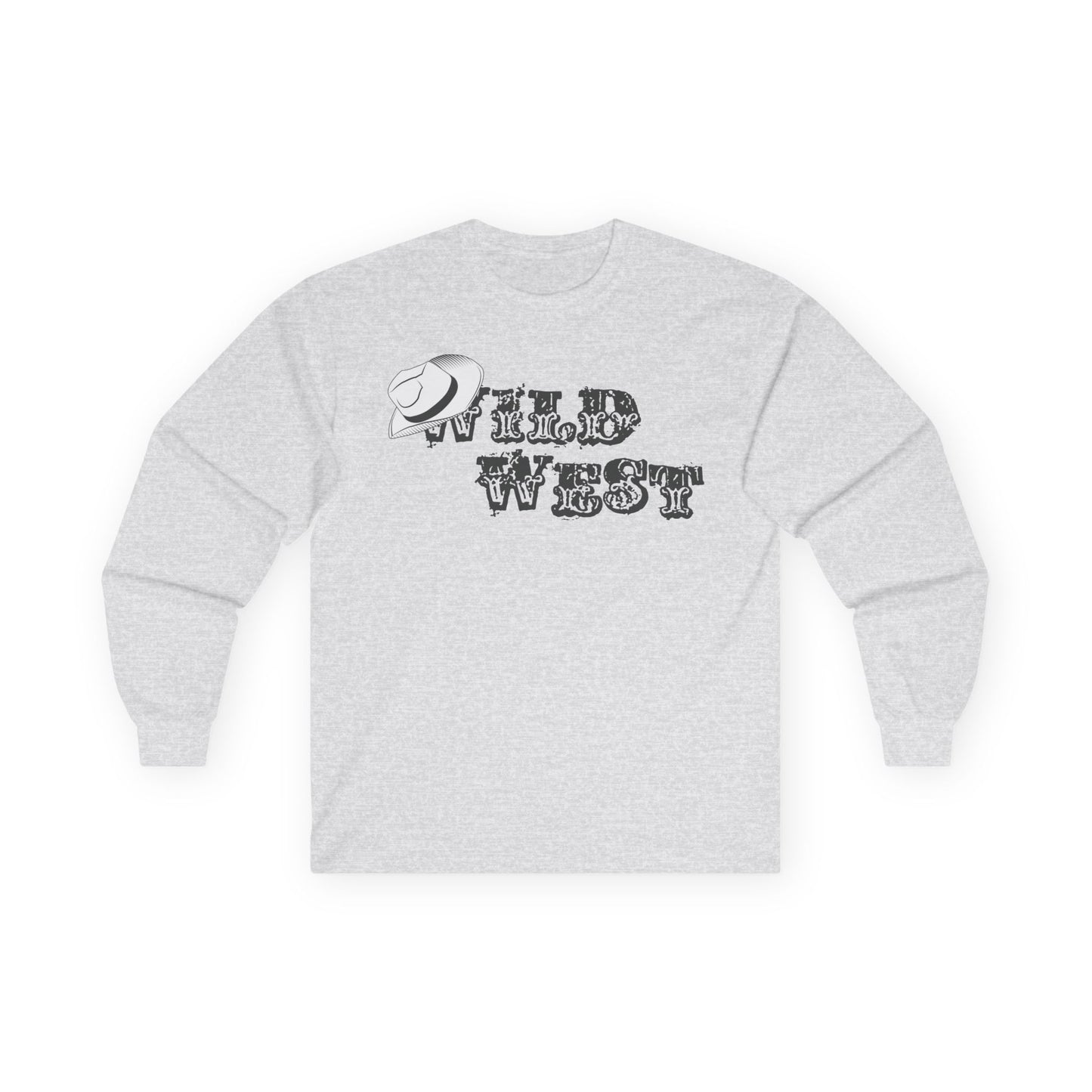 Unisex Ultra Cotton Long Sleeve Tee - Wild West Hat
