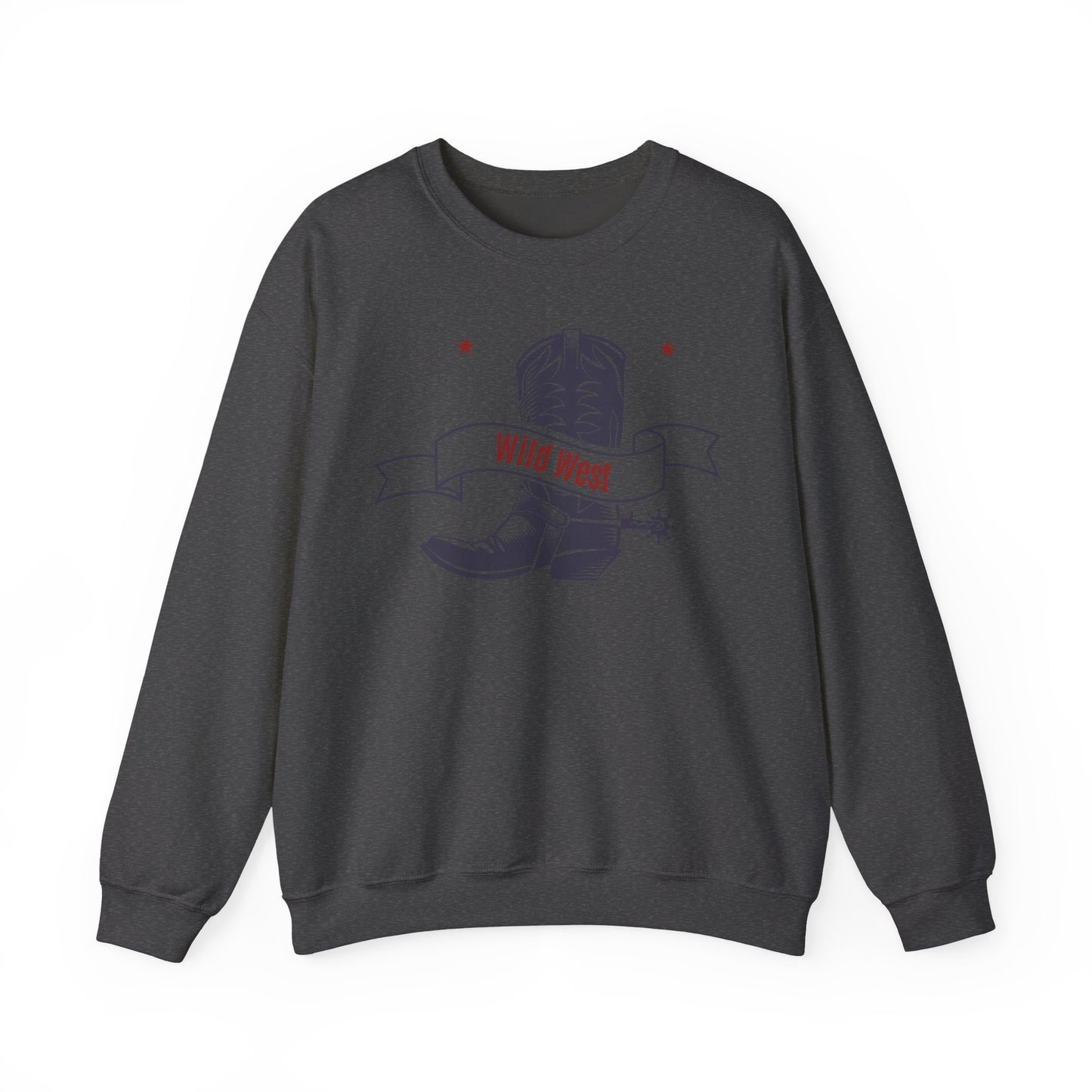 Crewneck Sweatshirt - Cowboy - Wild West