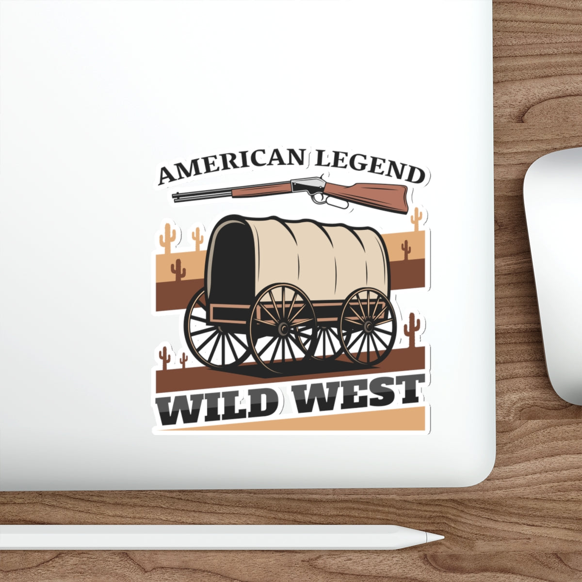 Die-cut stickers - American Legend - Wild West