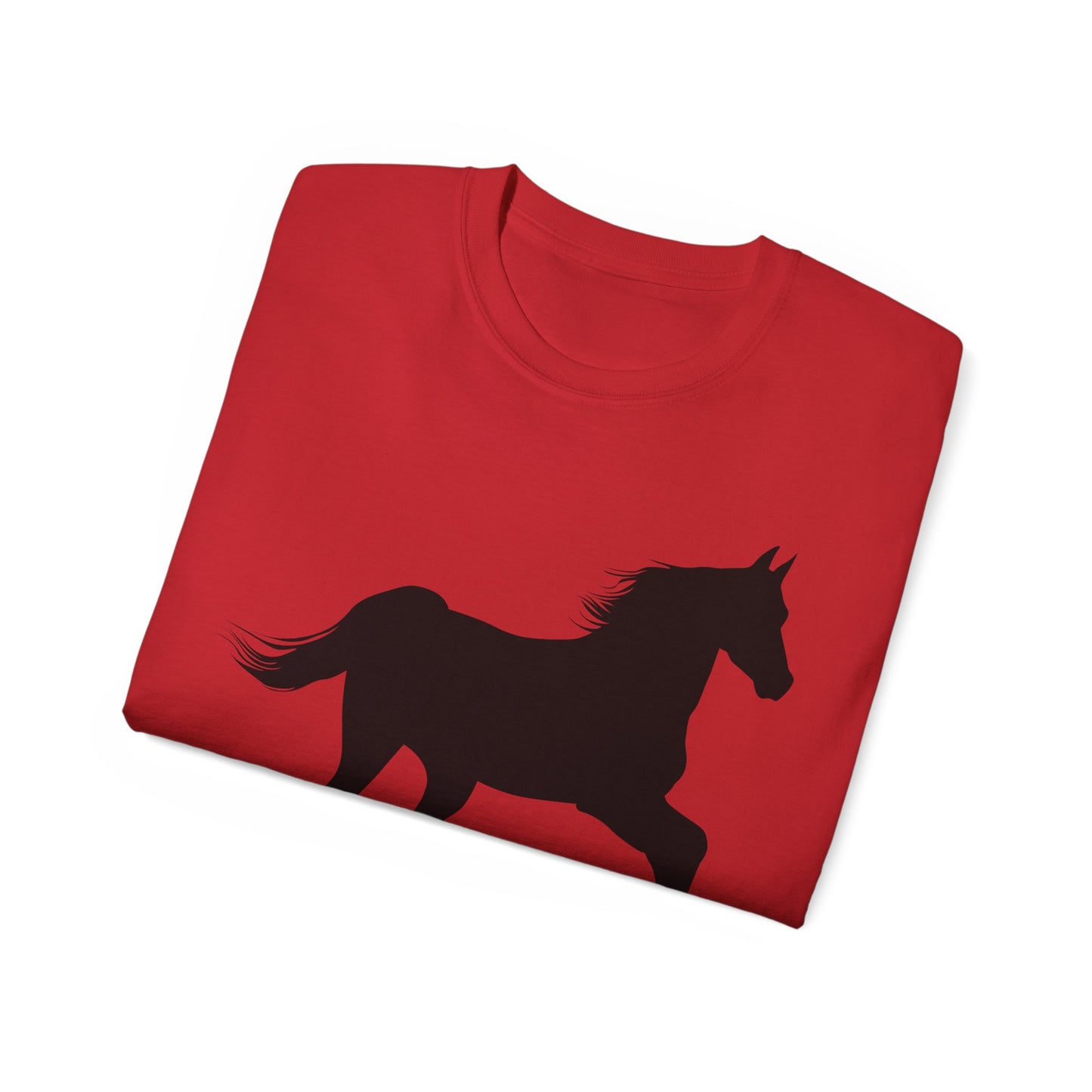 Unisex Ultra Cotton Tee - Wild Horse - Prancing X 300