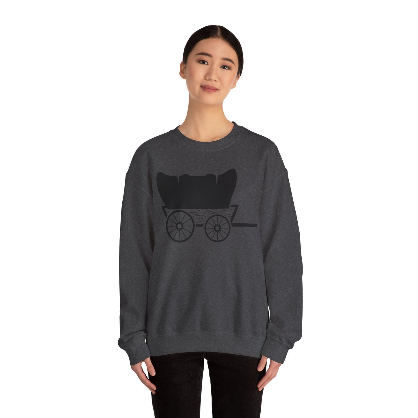 Crewneck Sweatshirt - Covered Wagon X 300