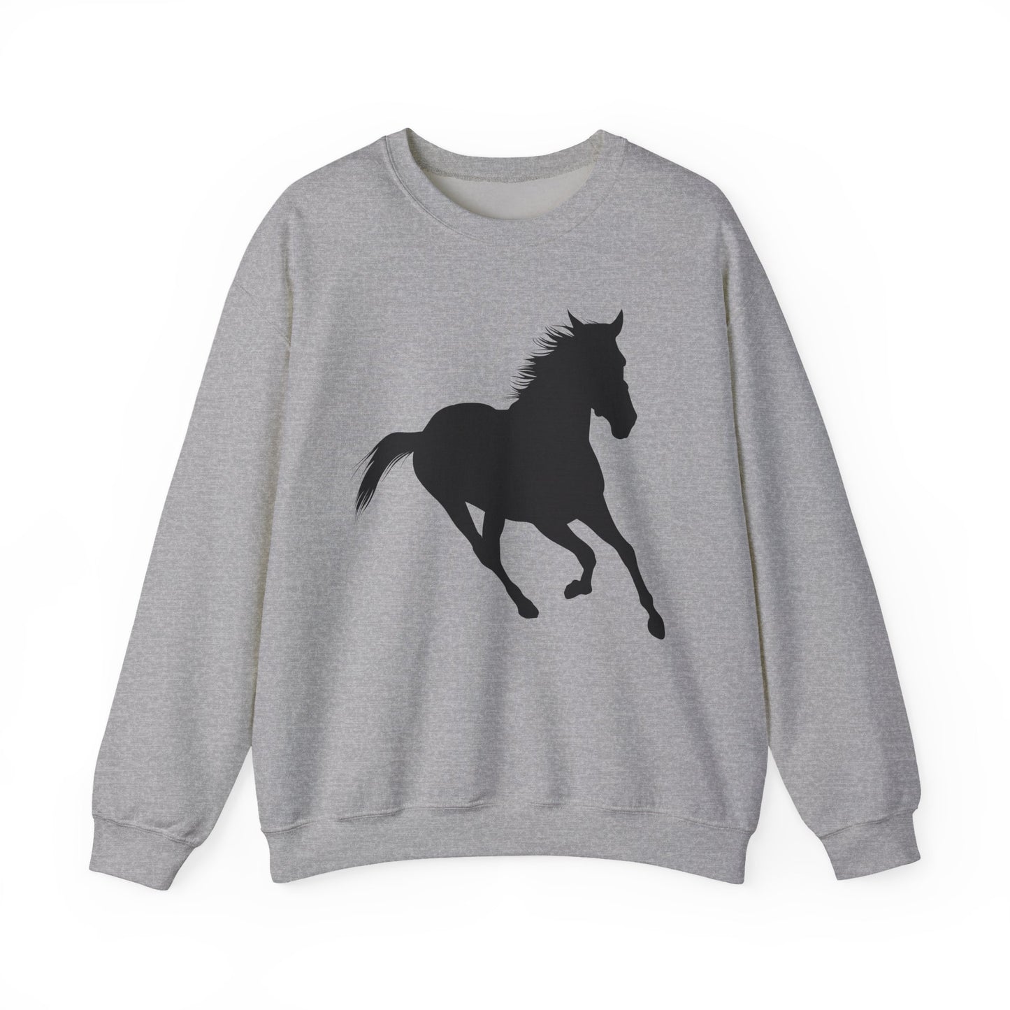 Crewneck Sweatshirt - Wild Horse - Running Leaning Left X 300