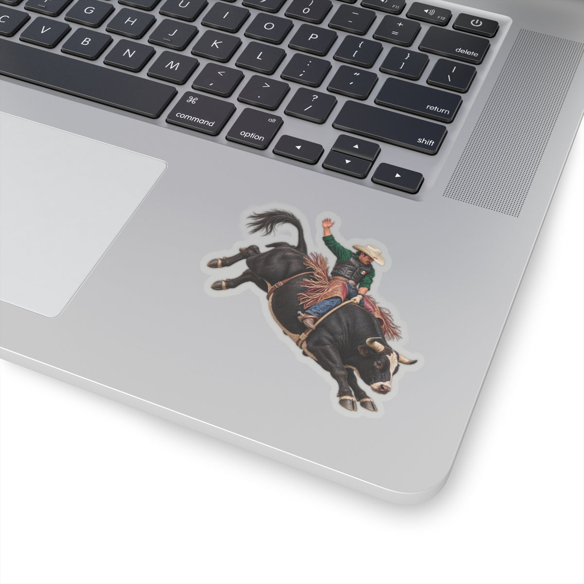 Kiss-Cut Stickers - Cowboys - Bull Rider - Latino - without Text - 3D Transparent