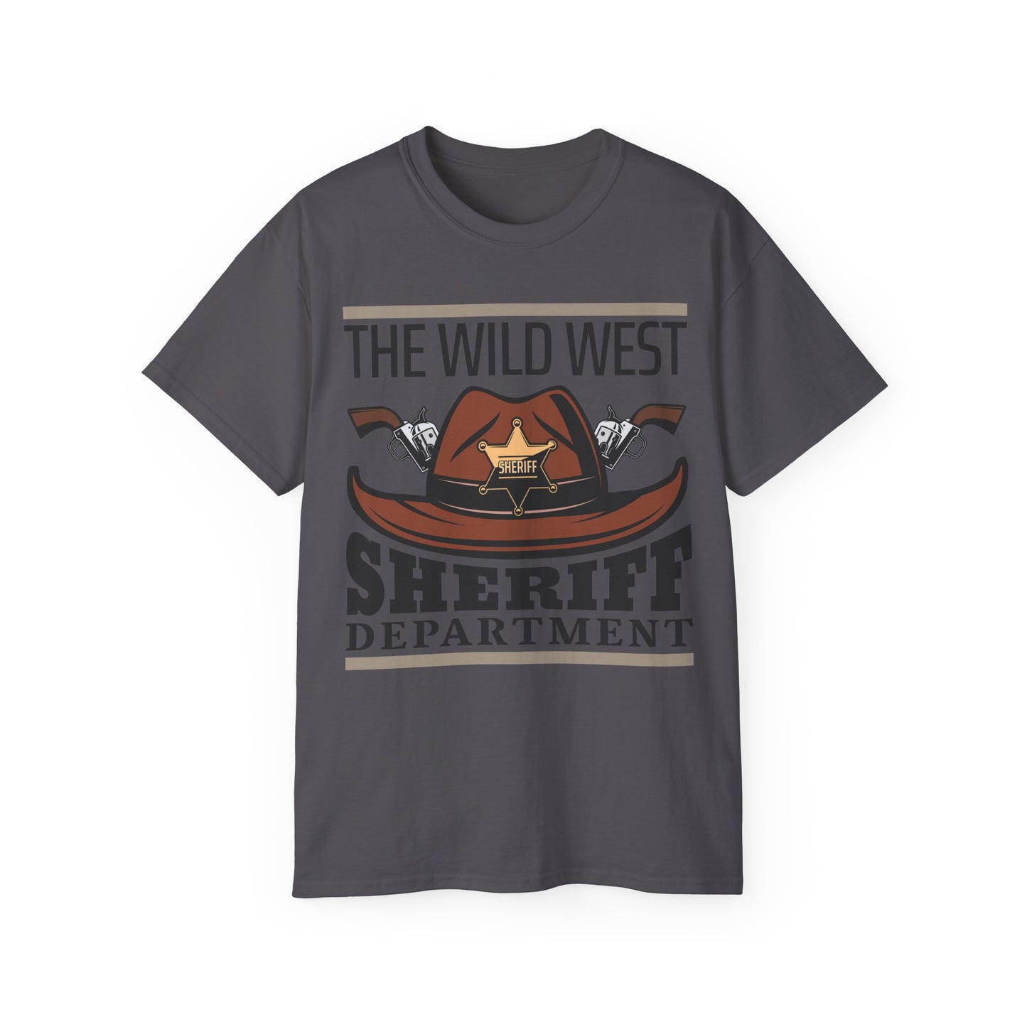 Unisex Ultra Cotton Tee - The Wild West - Sheriff Department