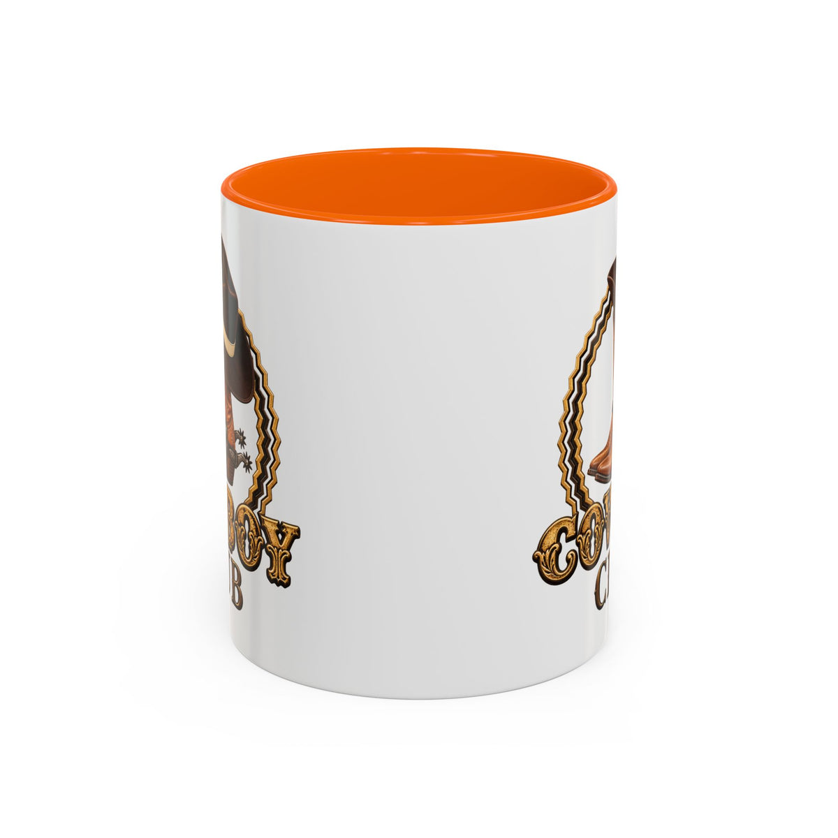 Accent Coffee Mug (11, 15oz) - Cowboys - Cowboy Club - Color - 3D Transparent