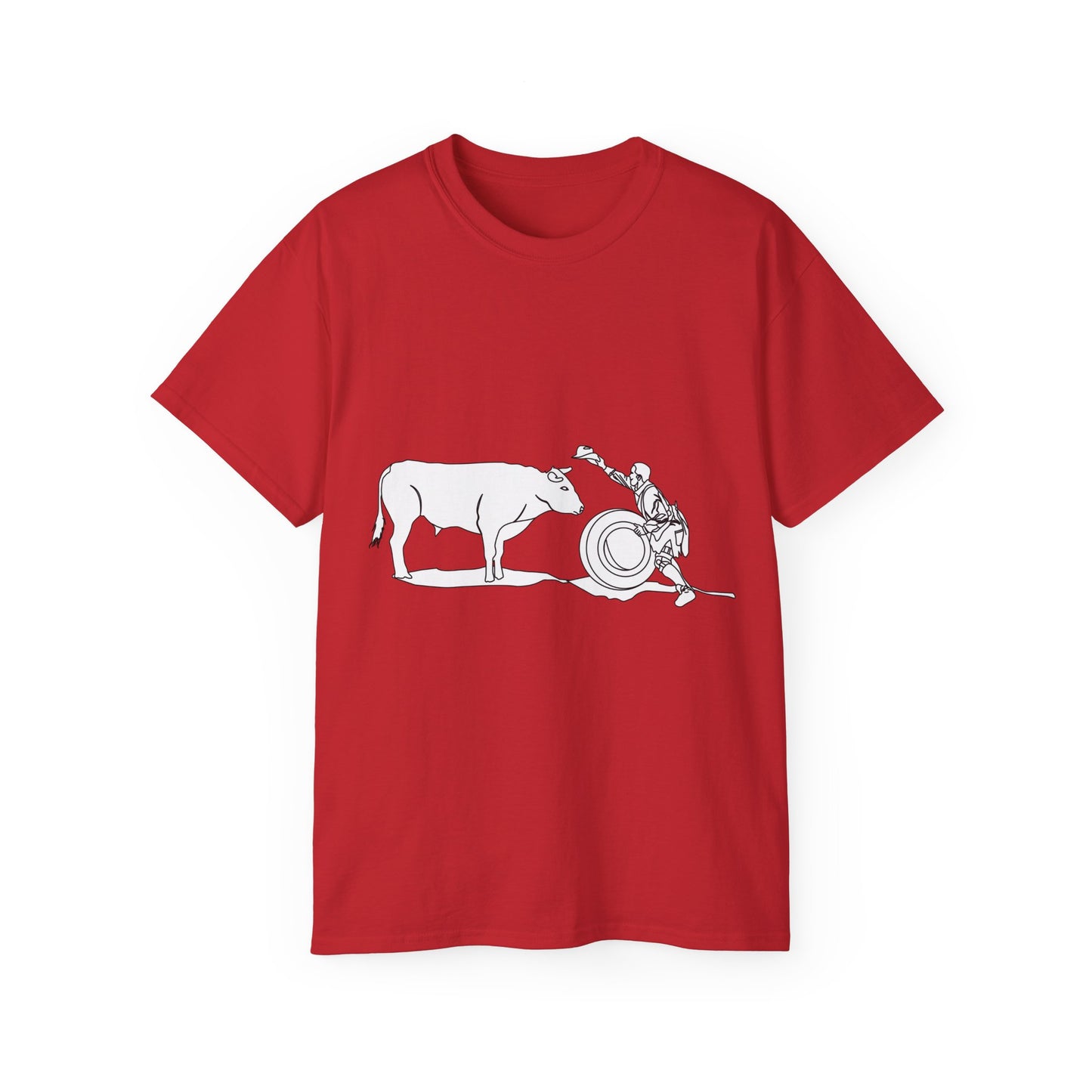 Unisex Ultra Cotton Tee - Clown and Bull - LA