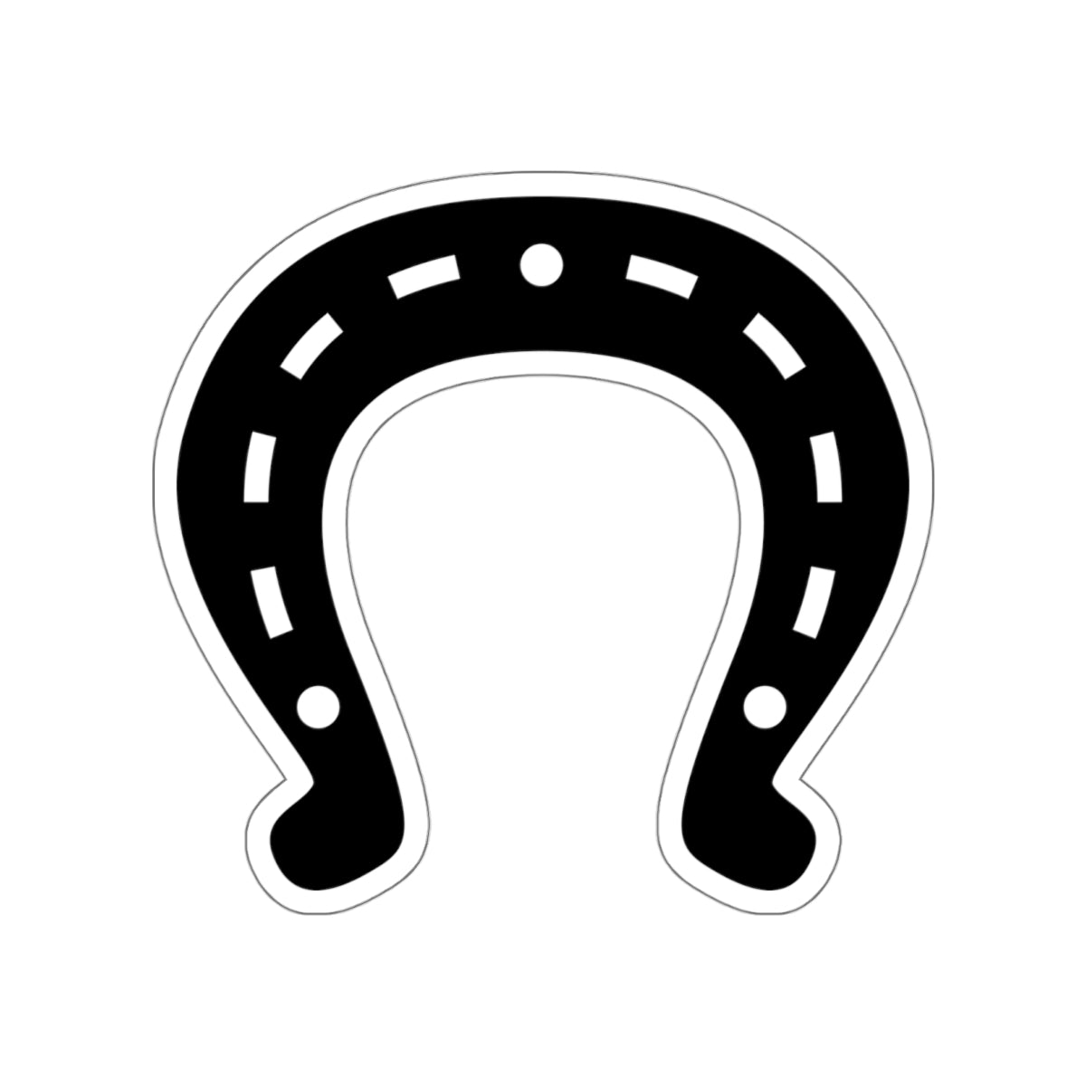 Die-cut stickers - Horseshoe X 300