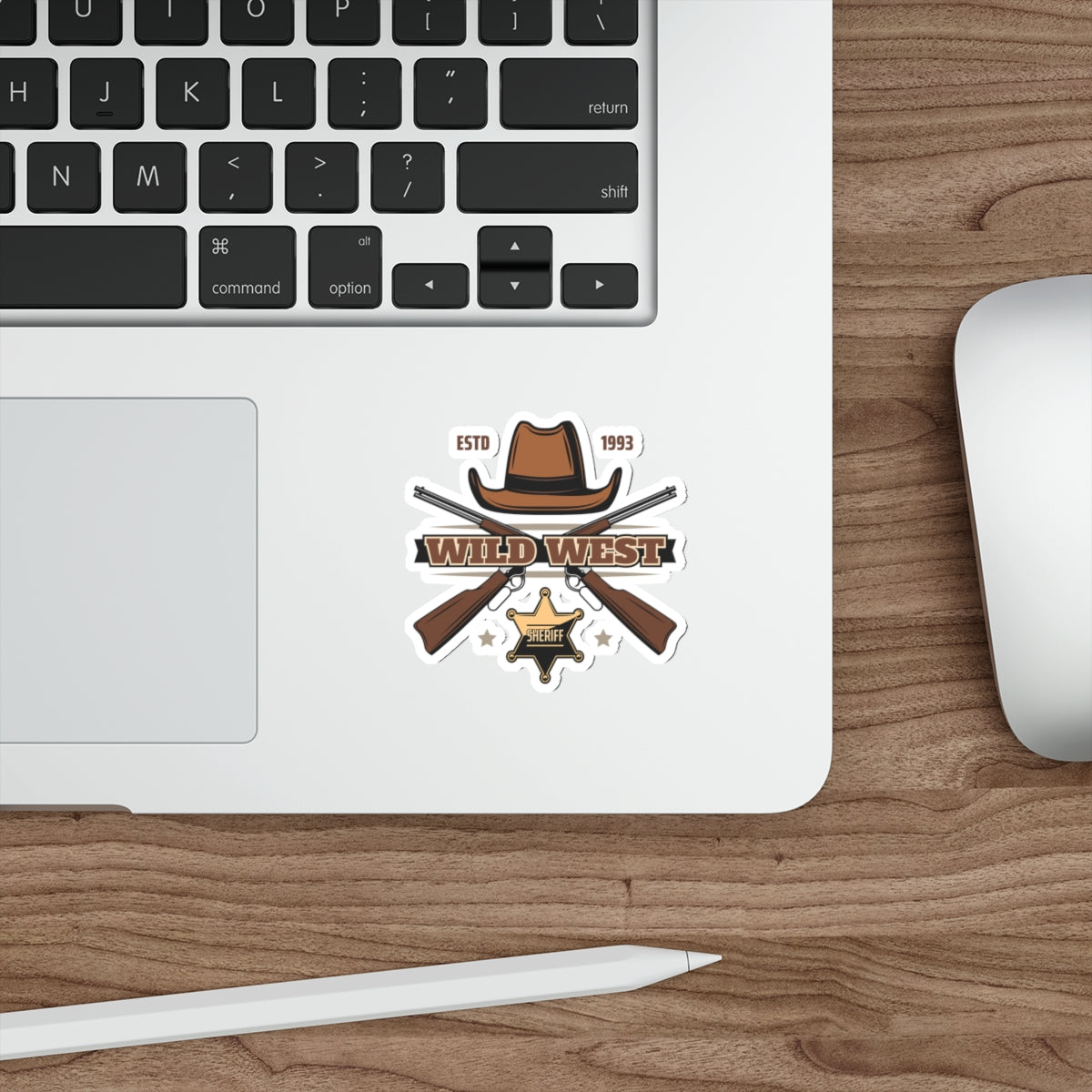 Die-cut stickers - Wild West - Sheriff