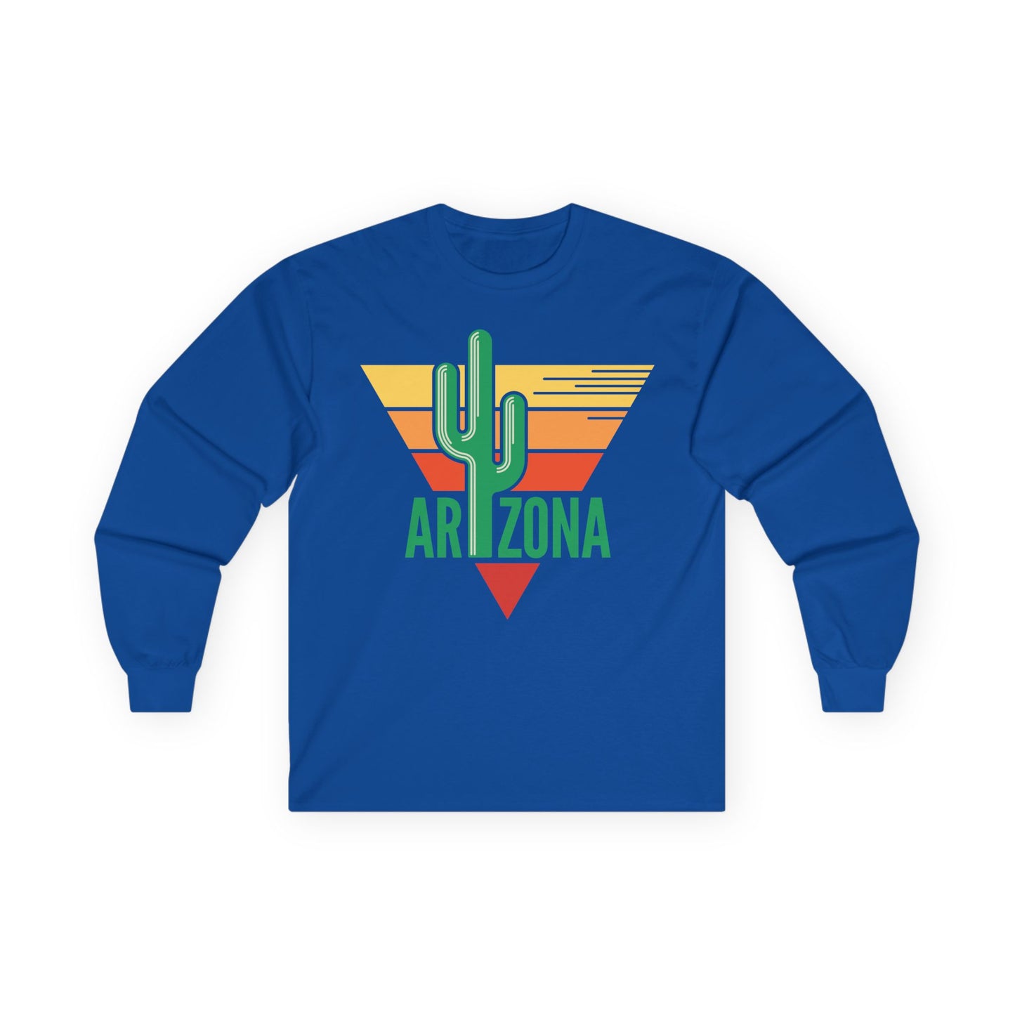 Unisex Ultra Cotton Long Sleeve Tee - Arizona - Nature Green