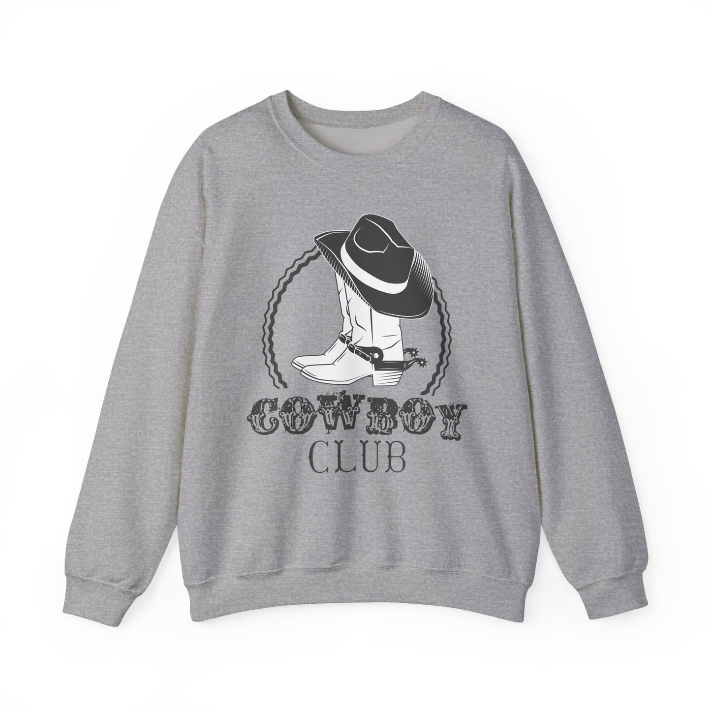 Crewneck Sweatshirt - Cowboy Club