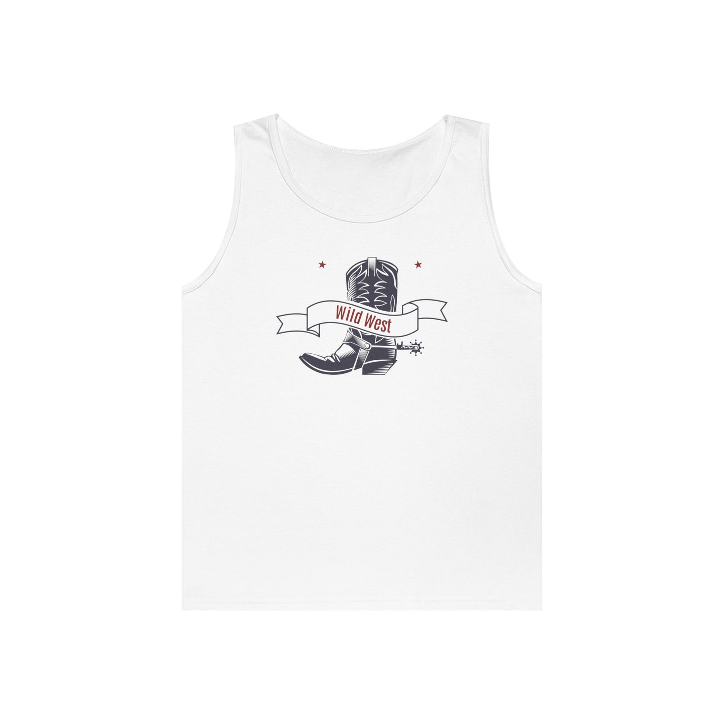 Unisex Heavy Cotton Tank Top - Cowboy - Wild West