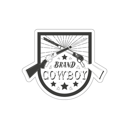 Die-cut stickers - Brand Cowboy