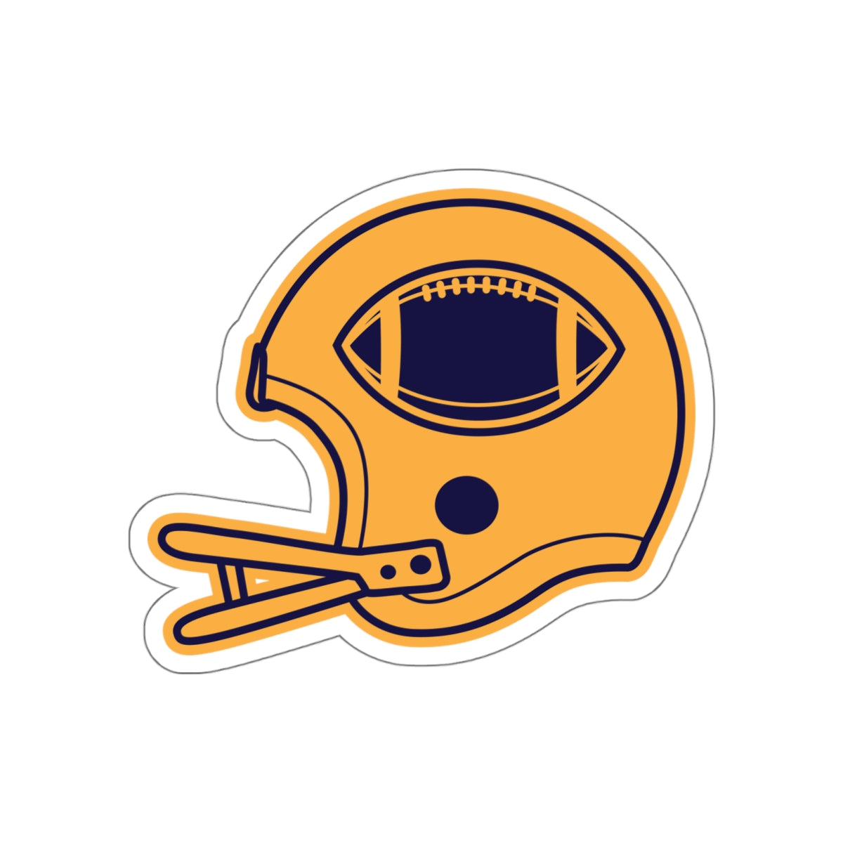Die-cut stickers - Football Helmet